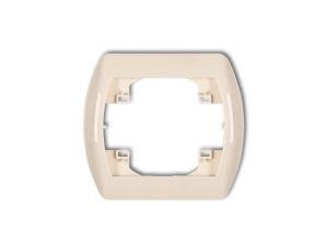 TREND Ramka pozioma pojedyncza beżowy 1RH-1