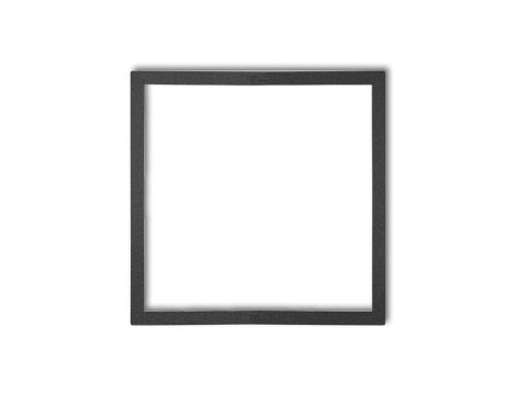 Ramka wypełniająca pojedyncza serii DECO grafitowy 11DRW-1