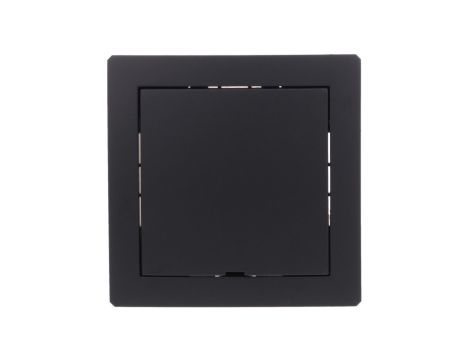 Ramka pośrednia z zaślepką czarny mat 12DRPZ