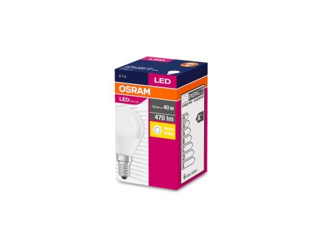 Żarówka LED VALUE CLASSIC P 40 E14 4,9W 470lm 2700K 827 FR non-dim 4058075147898