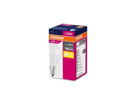 Żarówka LED VALUE CLASSIC P 60 E14 7W 806lm 2700K 827 FR non-dim 4058075152939