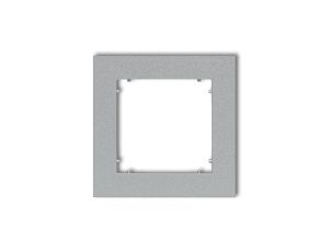 MINI Ramka pojedyncza srebrny metalik 7MR-1