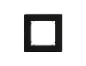 MINI Ramka pojedyncza czarny mat 12MR-1