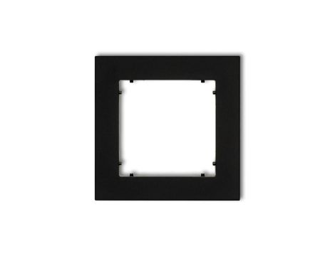 MINI Ramka pojedyncza czarny mat 12MR-1