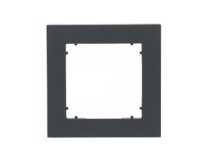 MINI Ramka pojedyncza grafitowy mat 28MR-1