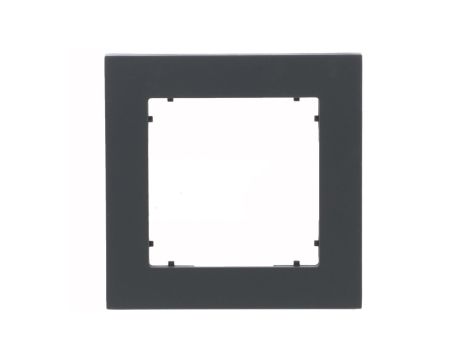 MINI Ramka pojedyncza grafitowy mat 28MR-1