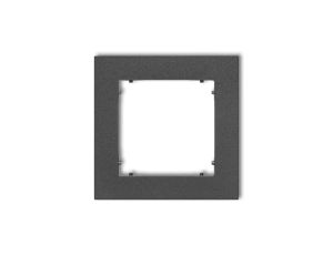 MINI Ramka pojedyncza grafitowa 11MR-1