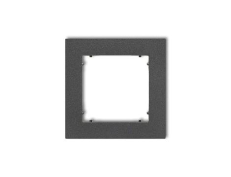 MINI Ramka pojedyncza grafitowa 11MR-1