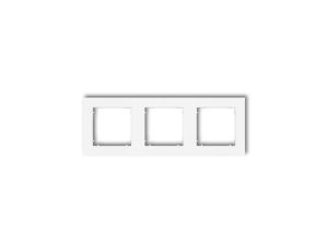 MINI Ramka potrójna biała MR-3