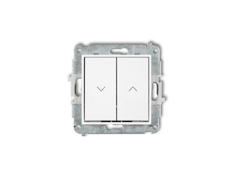 MINI Przycisk żaluzjowy biały MWP-8