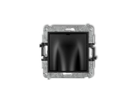 MINI Wypust kablowy czarny mat 12MWPK