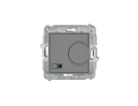 MINI Regulator temperatury elektroniczny z czujnikiem podpodłogowym szary mat 27MRT-1