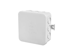 Puszka hermetyczna n/t E12 85x85x39mm pusta IP55 bezhalogenowa szara 0297-00
