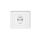 FLEXI Gniazdo pojedyncze z/u 2P+Z biały FGP-1zp