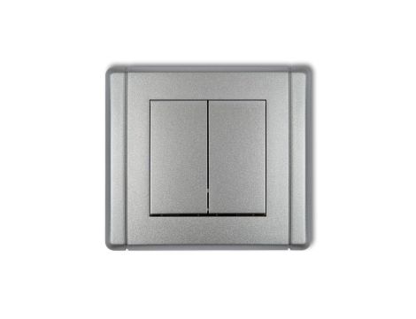 FLEXI Łącznik świecznikowy srebrny metalik 7FWP-2