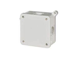 Puszka instalacyjna hermetyczna bez złączek 100x100mm biały PHS-5