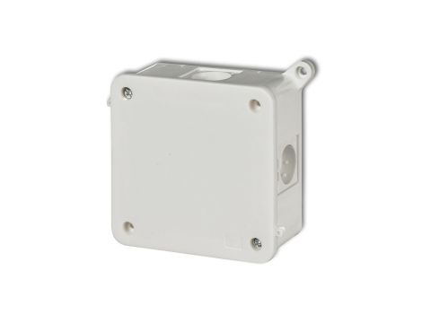 Puszka instalacyjna hermetyczna bez złączek 100x100mm biały PHS-5