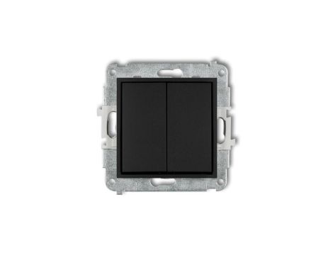 MINI Przycisk dwubiegunowy czarny mat 12MWP-44.2