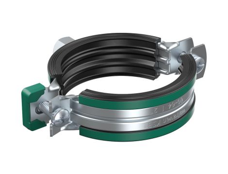 Obejma do rur KSB2 epdm M8/10 1 1/4cala 3396045 / Rozmiar 40-45mm /