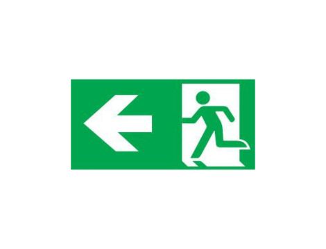 Piktogram wyjście w lewo E3 Intelight do OXIMIA, ramki dwustronnej ORION, SUPREMA