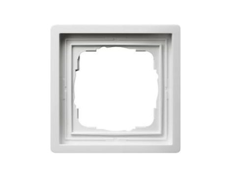 GIRA F100 Ramka pojedyncza biały połysk