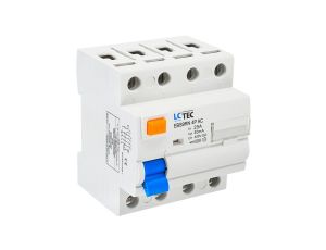 Wyłącznik różnicowoprądowy 4P 25A 30mA typ AC LC-Tec EBS9RN-4P/30/25/AC LCTEC-EBS9RN-4P/30/2