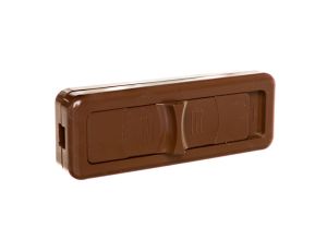 Wyłącznik suwakowy przelotowy lub końcowy 1-torowy 2,5A/250V brązowy WS-1P/2,5A BRĄZ