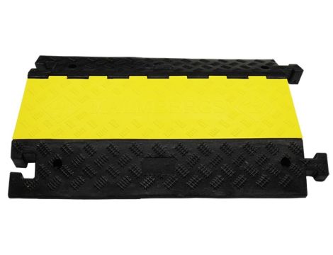 Najazd kablowy segment 900x600x75mm, nacisk 5t (10t na oś pojazdu), trzy kanały kablowe (2x 65x52mm + 1x 55x52mm) 20001010