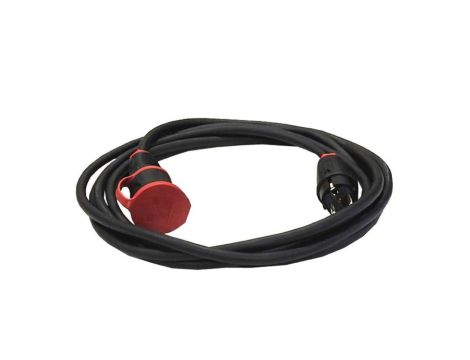 Przedłużacz budowlany elCORD 16A 230V IP44 5m H07RN-F 3G2,5 z wtyczką uni-schuko i gniazdem z zatyczką 30126050