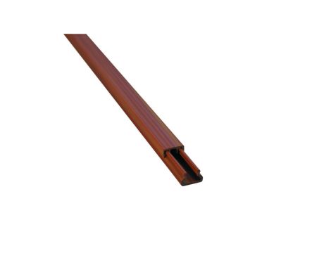 Kanał elektroinstalacyjny MKE 11/15 Drewno Ciemne - /2m/ 111485T /40szt/