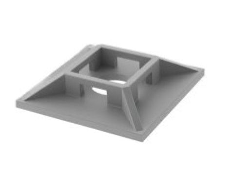 Uchwyt do mocowania opasek GN-4Abiały samoprzylepny 222719 /25szt/