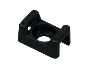 Uchwyt do mocowania opasek STM 5 czarny 222712 /25szt/