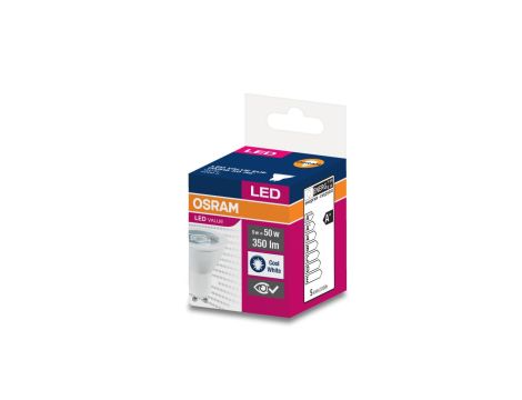 Żarówka LED VALUE PAR16 50 GU10 4,5W 350lm 4000K 840 36st. 4058075198616