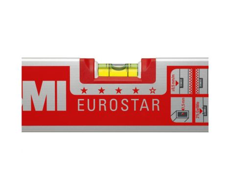 Poziomica aluminiowa 60cm BMI EUROSTAR 60