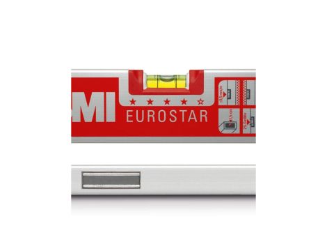 Poziomica aluminiowa magnetyczna 60cm BMI EUROSTAR MAGNET 60