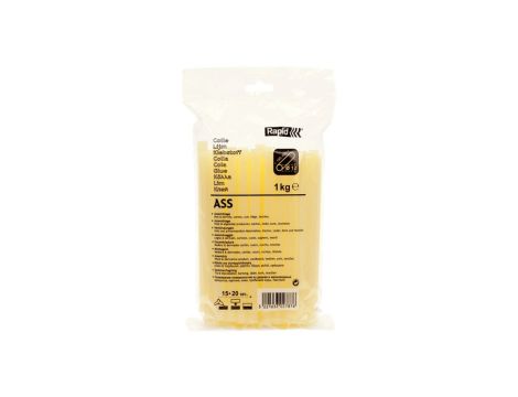 Klej termotopliwy do pistoletu ASS D12x190mm 1Kg 40302787