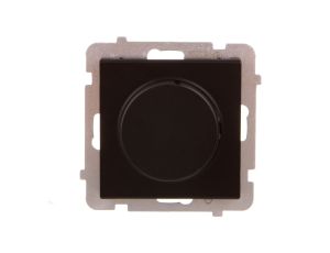 SONATA ściemniacz uniwersalny do obciążenia żarowego, halogenowego oraz LED czarny metalik ŁP-8RL2/m/33