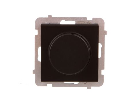 SONATA ściemniacz uniwersalny do obciążenia żarowego, halogenowego oraz LED czarny metalik ŁP-8RL2/m/33