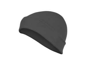 Czapka z dzianiny akrylowej szara uniwersalna JURA*GRTU