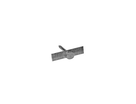 Taśma aluminiowa cięta 40 mm z gwoździem 3x30 mm /1kg/ TA-Cg-40/1 /325szt./