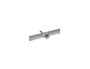 Taśma aluminiowa cięta 60 mm z gwoździem 3x30 mm /1kg/ TA-Cg-60/1 /271szt./
