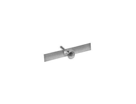 Taśma aluminiowa cięta 60 mm z gwoździem 3x30 mm /1kg/ TA-Cg-60/1 /271szt./