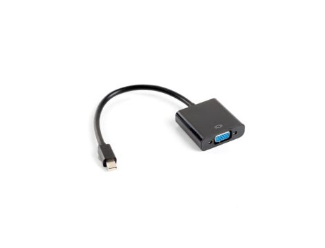 Adapter mini DisplayPort 1.2 - VGA 0,1m biały AD-0006-BK