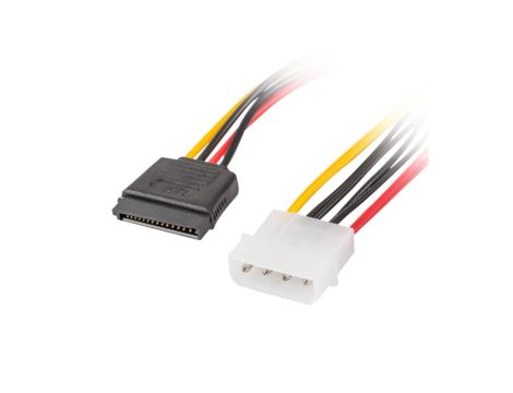 Kabel zasilający MOLEX (M) - SATA(F) x2 30cm CA-HDSA-11CU-0030