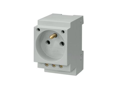 Gniazdo modułowe 2P+Z 16A 230V CEE7 z bolcem 5TE6803