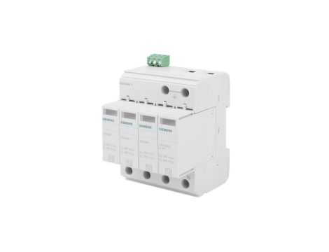 Ogranicznik przepięć Typ T2 3P+N Uc 350V 20kA TN-S ze stykami sygn. SENTRON 5SD7464-1