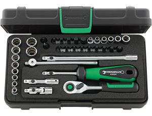 STAHLWILLE - 40D/40TX/44KTX/32/6QR 1/4 Komplet kluczy nasadowych 40D/40TX/44KTX/32/6QR 38 szt. - 96010120