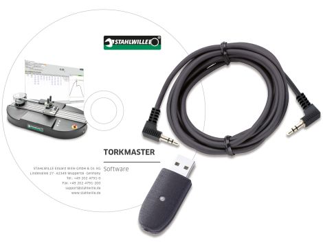 STAHLWILLE - 7759-4 Adapter USB i kabel jack z oprogramowaniem Torkmaster Dł. 1,5m - 96583629