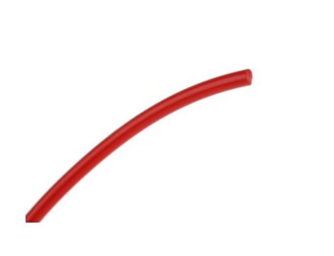 Zaokrąglony pas poliuretanowy, Czerwony, śr.: 2mm, dł. 5m, obc.: 0.86kg