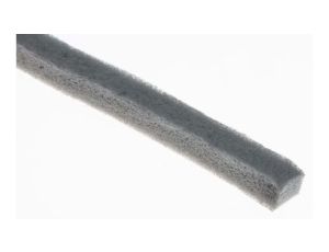 Taśma piankowa, 15m x 9mm x 6mm, kolor: Szary, RS PRO